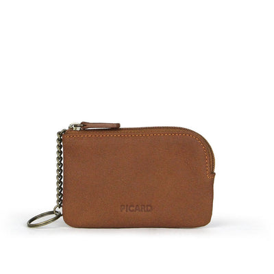 Picard Buffalo Ladies Leather Coin Pouch (Tan-orange)