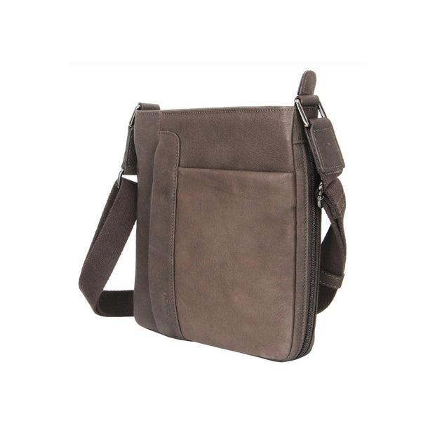 Picard Buffalo Men's Leather Shoulder Bag (Cafe)