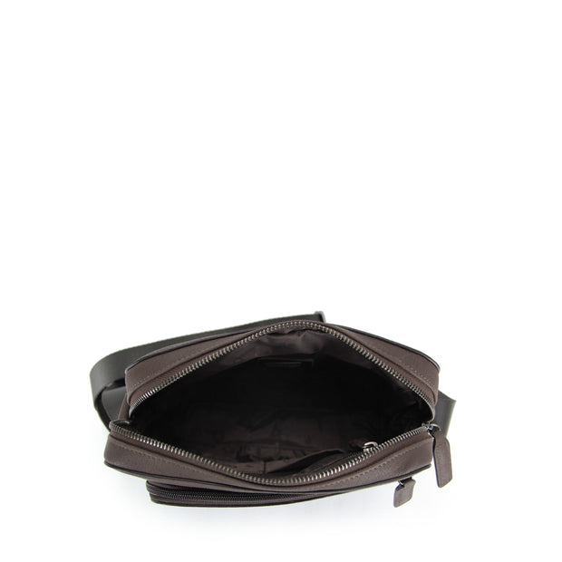 Picard Buffalo Men's Leather Crossbody Shoulder Bag (Cafe)