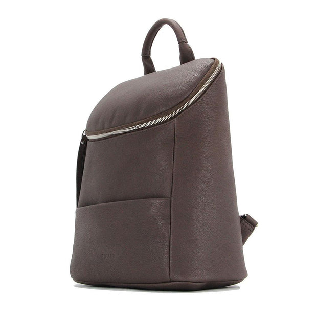 Picard Buffalo Ladies  Leather Backpack With Zip Top (Cafe- Burgundy)