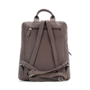 Picard Buffalo Ladies  Leather Backpack With Zip Top (Cafe- Burgundy)