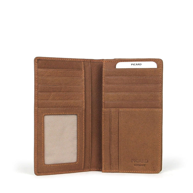 Picard Buffalo Long Leather Wallet (Tan-orange)