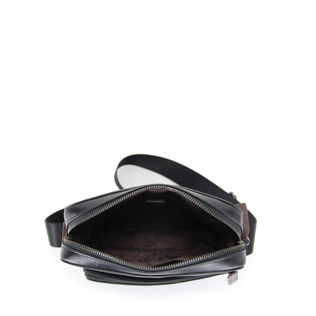 Picard Casablanca Men's Leather Shoulder Bag (Black)
