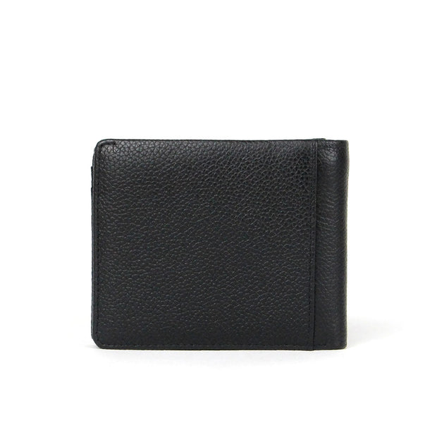 Picard Cologne Men's Leather Wallet with Card Window and Coin Pouch (Black)