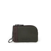Picard Dallas Men's Leather Coin Pouch with Key Ring (Khaki)