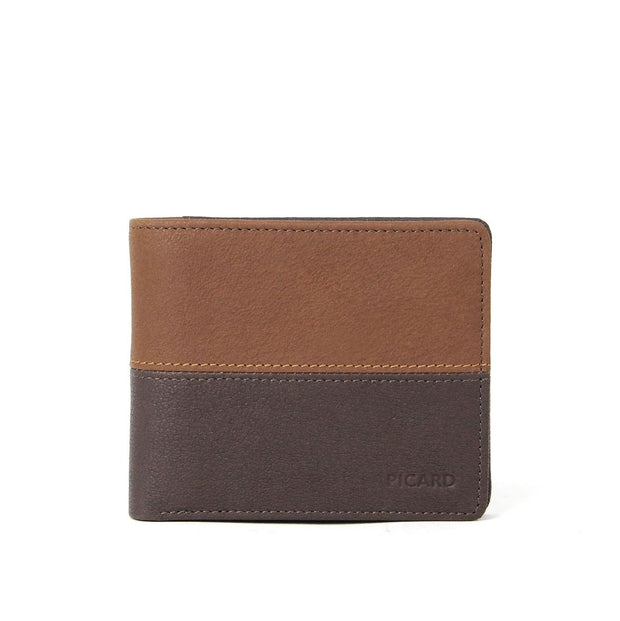 Picard Dallas Men's Leather Flap Leather Wallet (Tan)