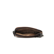 Picard Dallas Leather Coin Pouch with Key Ring (Tan)