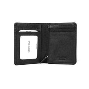 Picard Digi Small Leather Men's Wallet With Card Window (Black)