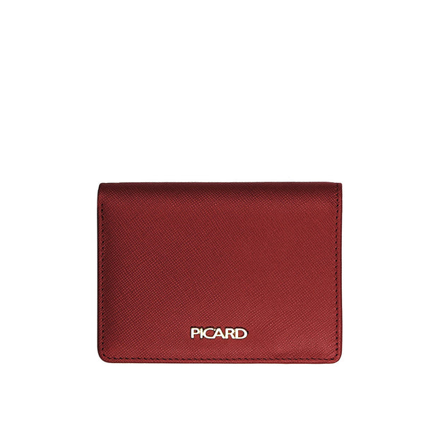 Picard Lauren Ladies Leather Card Holder (Red)