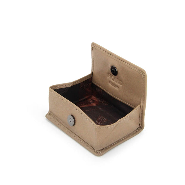 Picard Loaf Men's Leather Coin Pouch   (Nougat)