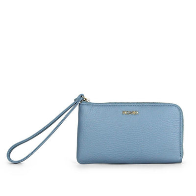 Picard Muse Ladies Long Leather Wallet with Zip (Bluebell)