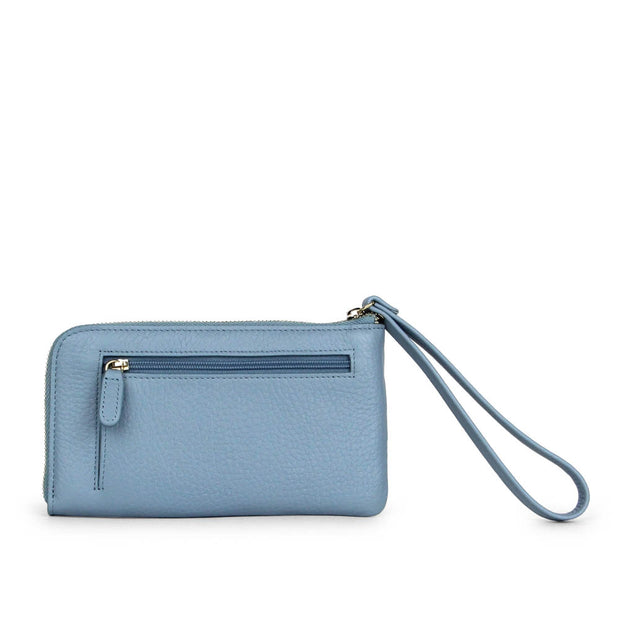 Picard Muse Ladies Long Leather Wallet with Zip (Bluebell)