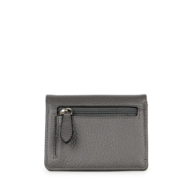 Picard Pure Two-Fold  Small Ladies Leather Wallet (Grey)