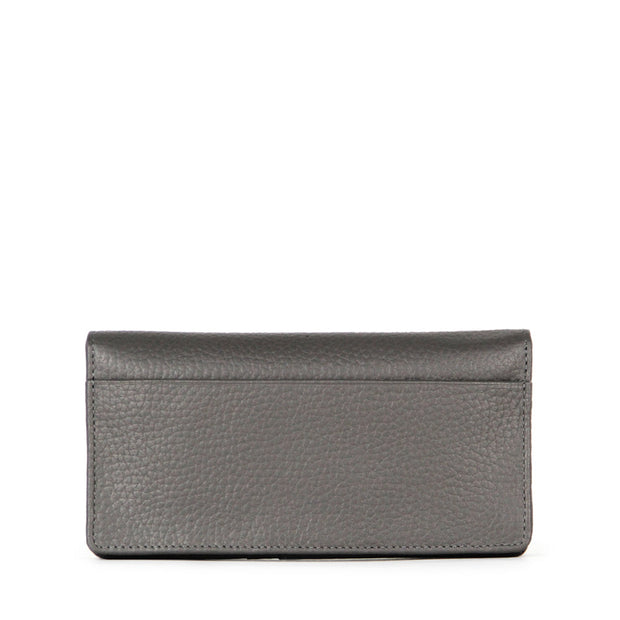 Picard Pure Two-Fold  Ladies Long Leather Wallet (Grey)