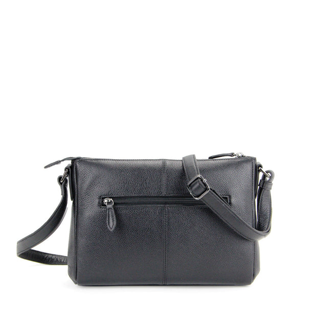 Picard Rhone Ladies Leather Shoulder Bag (Black)