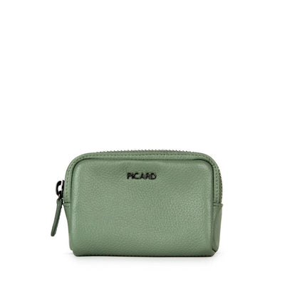 Picard Rhone Leather Card Holder (Green)