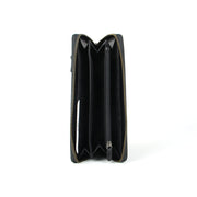 Picard Saffiano  Men's Long Leather Wallet (Black)