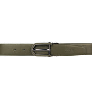 Picard Sean 35mm Stud Buckle Leather Belt in Khaki (120cm)