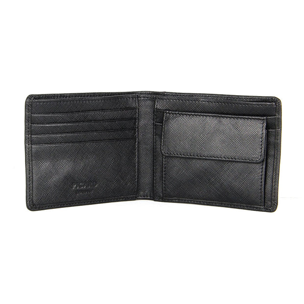 Picard Urban Men's Leather Wallet with Coin Pouch (Black)