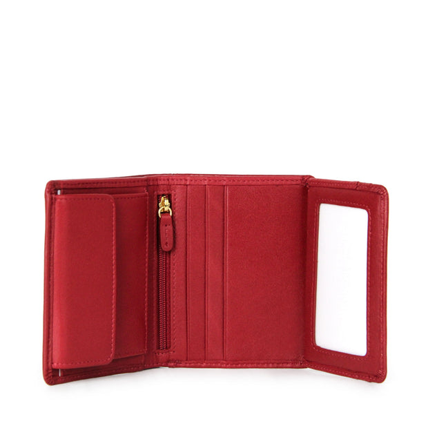 Picard Winchester Ladies Trifold Leather Wallet (Red)