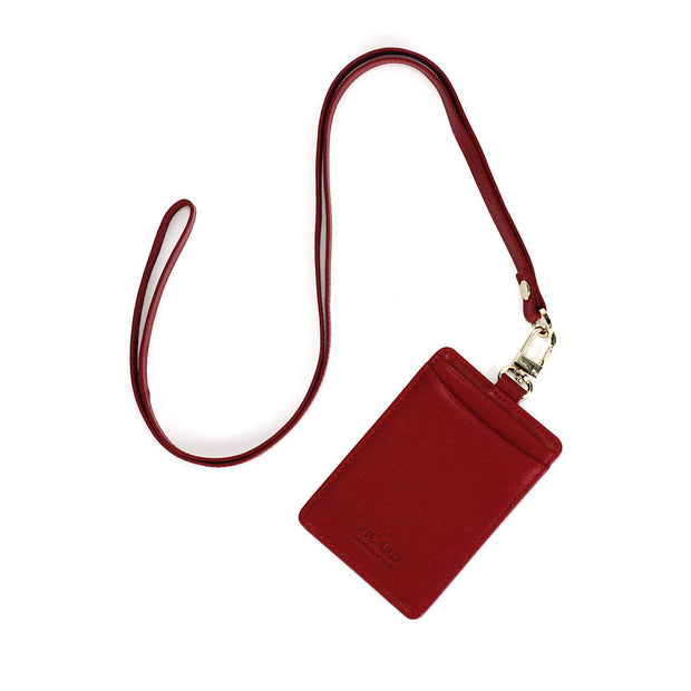 Picard Winchester Leather Pass Case (Red)