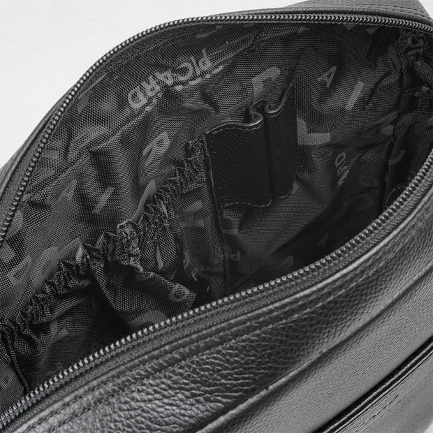 Picard Urban Men's Leather Shoulder Bag with Smart Functional Compartments and Durable and Comfortable Adjustable Strap (Ocean)