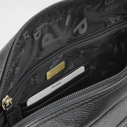 Picard Urban Men's Leather Shoulder Bag with Smart Functional Compartments and Durable and Comfortable Adjustable Strap (Black)