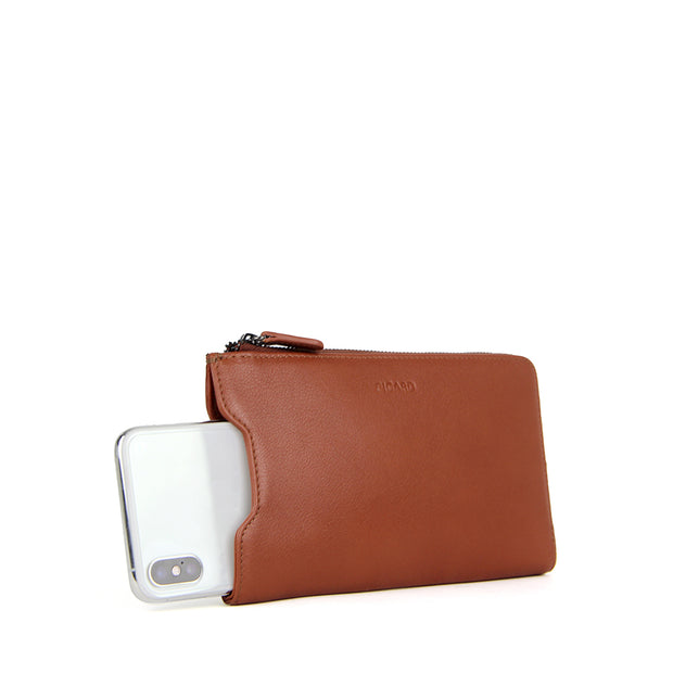 Picard Loaf Men's Leather Mobile Pouch (Cognac)